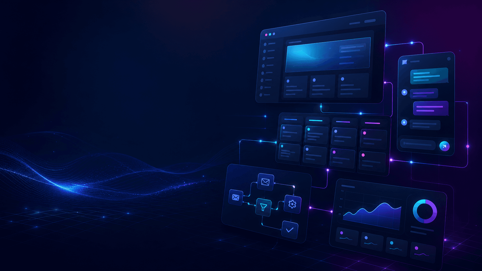 Startup Website service visual