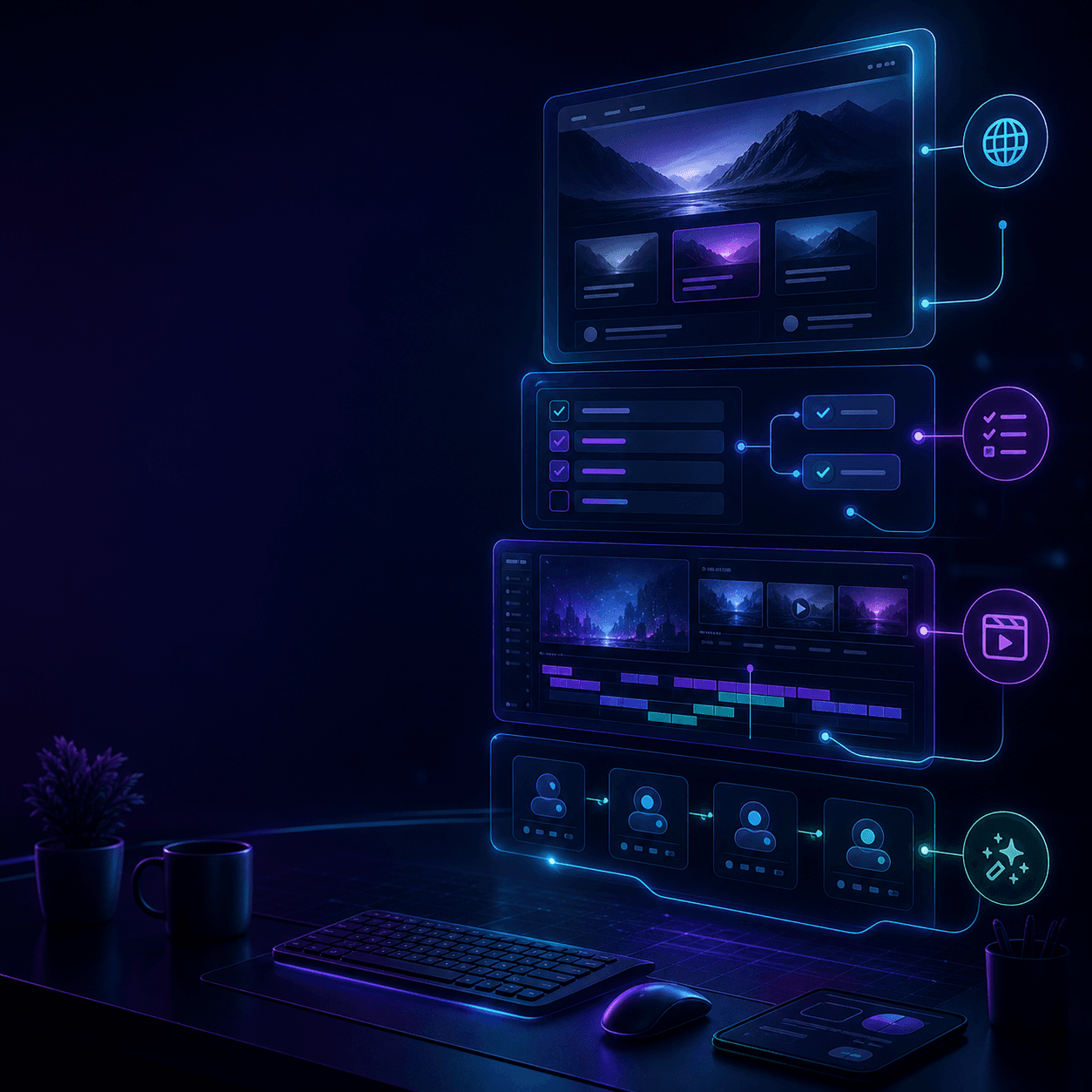 Social Media + Reels Growth service visual
